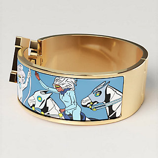 【HERMES】Clic Clac H Poste et Cavalerie bracelet Clic Clac H Les Mustangs II bracelet | Hermès Saudi Arabia